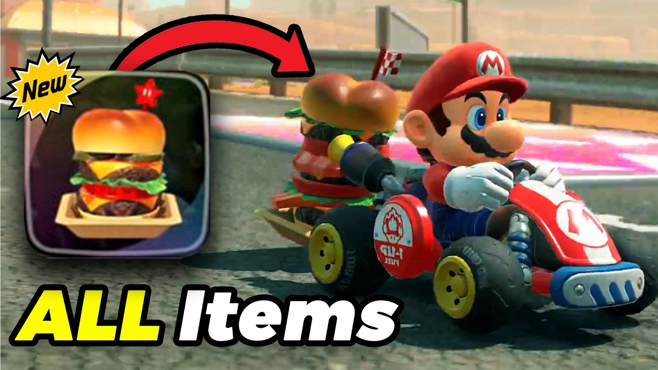 Mario Kart World - All Items So Far (Nintendo Switch 2)
