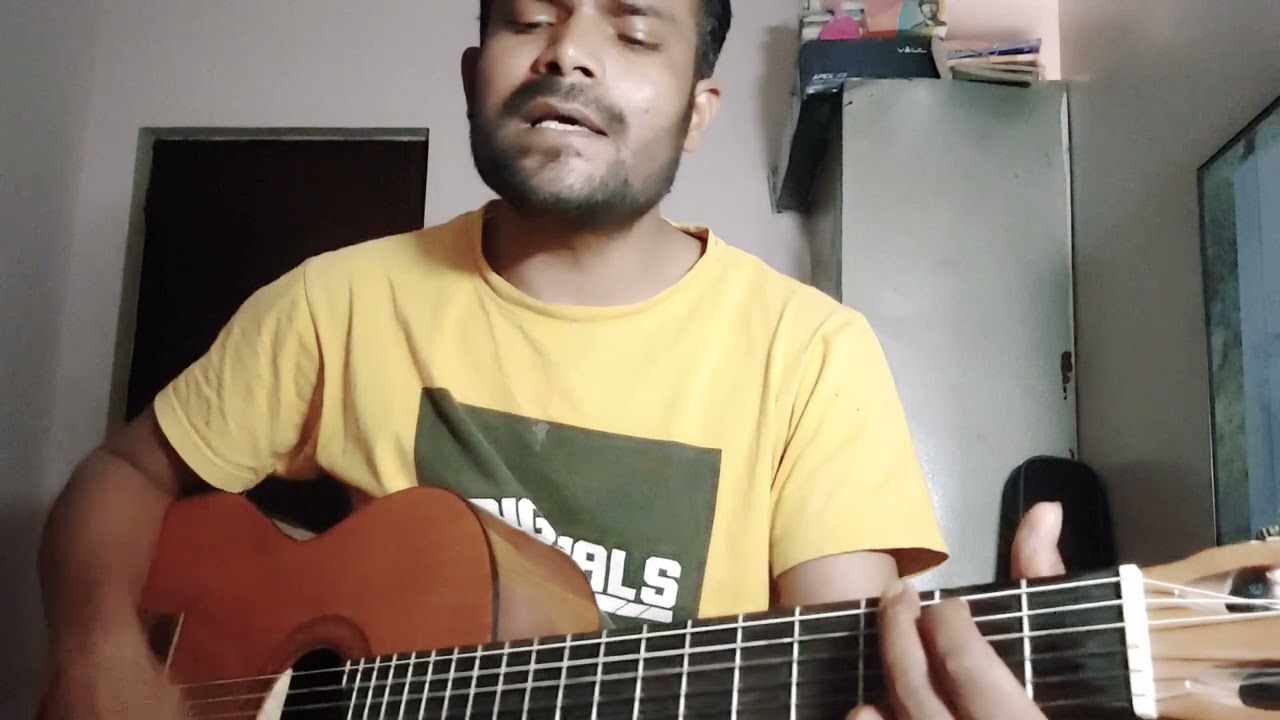 TUMKO DEKHA AUR HO GAYA | KUMAR SANU | WAQT HUMARA HAI |   GUITAR COVER | PUSHKAR SINGH |