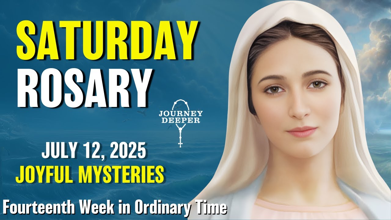 Saturday Rosary ❤️ Joyful Mysteries Rosary ❤️ July 12, 2025 VIRTUAL ROSARY