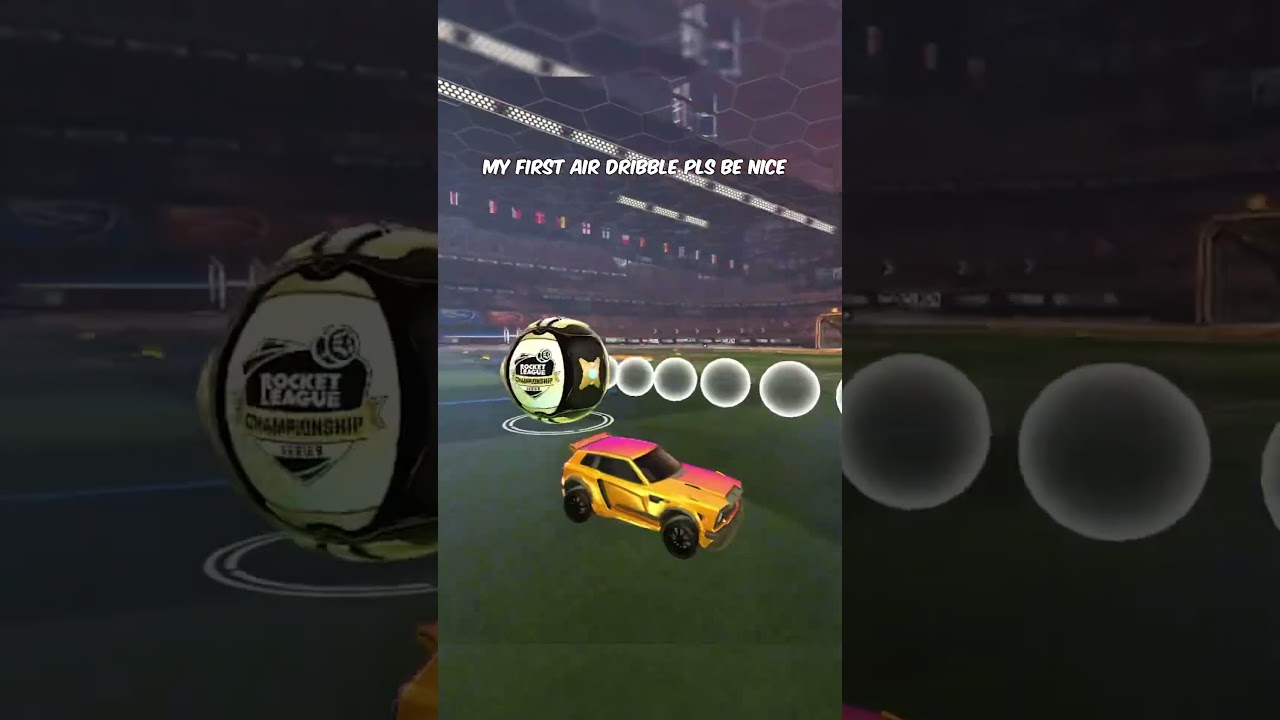 My First Air Dribble As Champ 😭#rocketleague #rl #rocketleagueclips #gaming