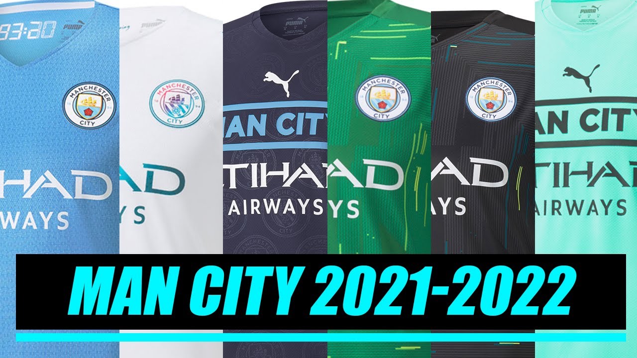 🆕🇬🇧 Estas son LAS CAMISETAS del MANCHESTER CITY 2021-2022 *PUMA*