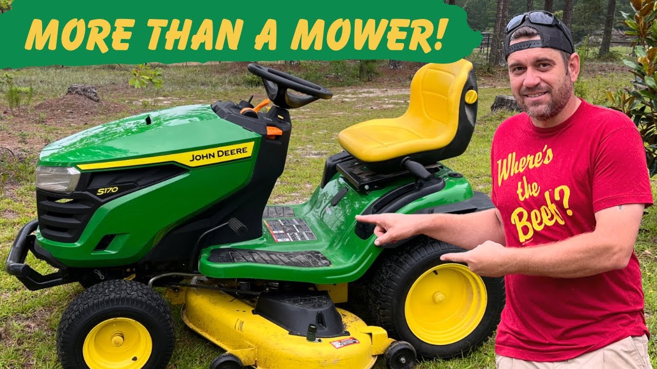Обзор и обзор самоходной газонокосилки John Deere S170