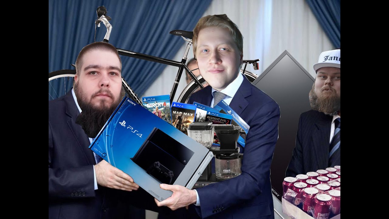 TV, Moccamaster, PS4 ja polkupyörä niilo22:lle