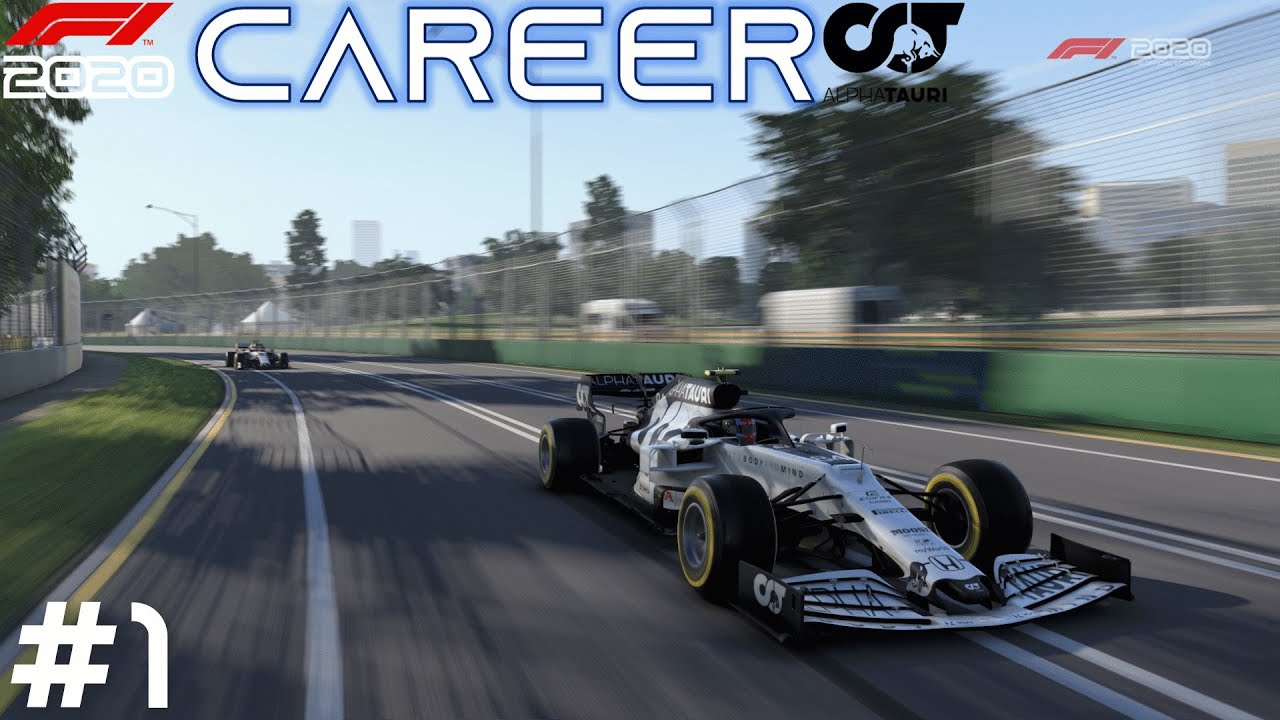 THE SAFETY CAR PITSTOP OF DREAMS! | F1 2020 Alpha Tauri Career Mode Part 1 (Australia)