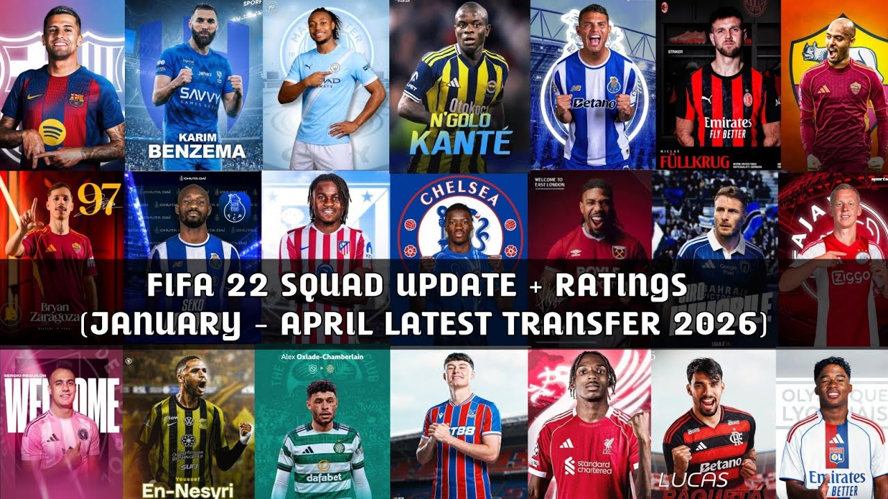 FIFA 22 SQUAD UPDATE + RATING (SUMMER TRANSFER 2026)