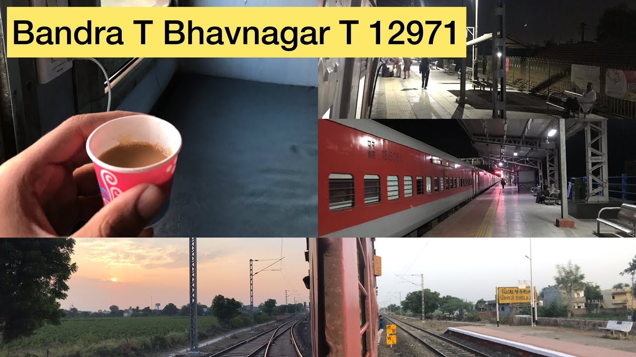 India Most Horror Train Journey | Bandra Bhavnagar 12971 | Limbdi,Botad,Songhadh
