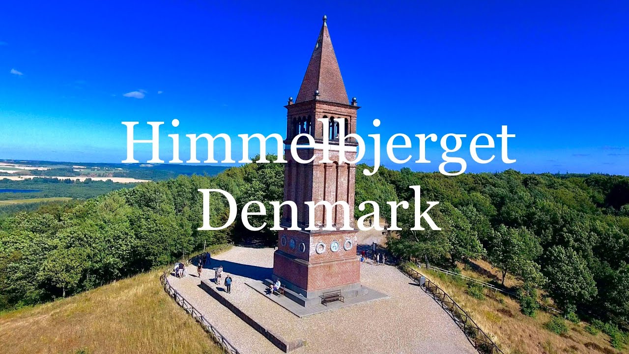 DJI Phantom 4 Footage 4K. Denmark/Himmelbjerget