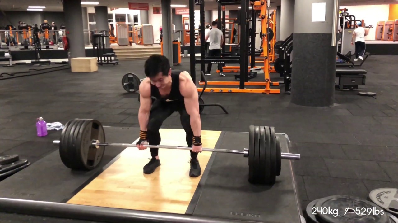 240kg deadlift at 68kg