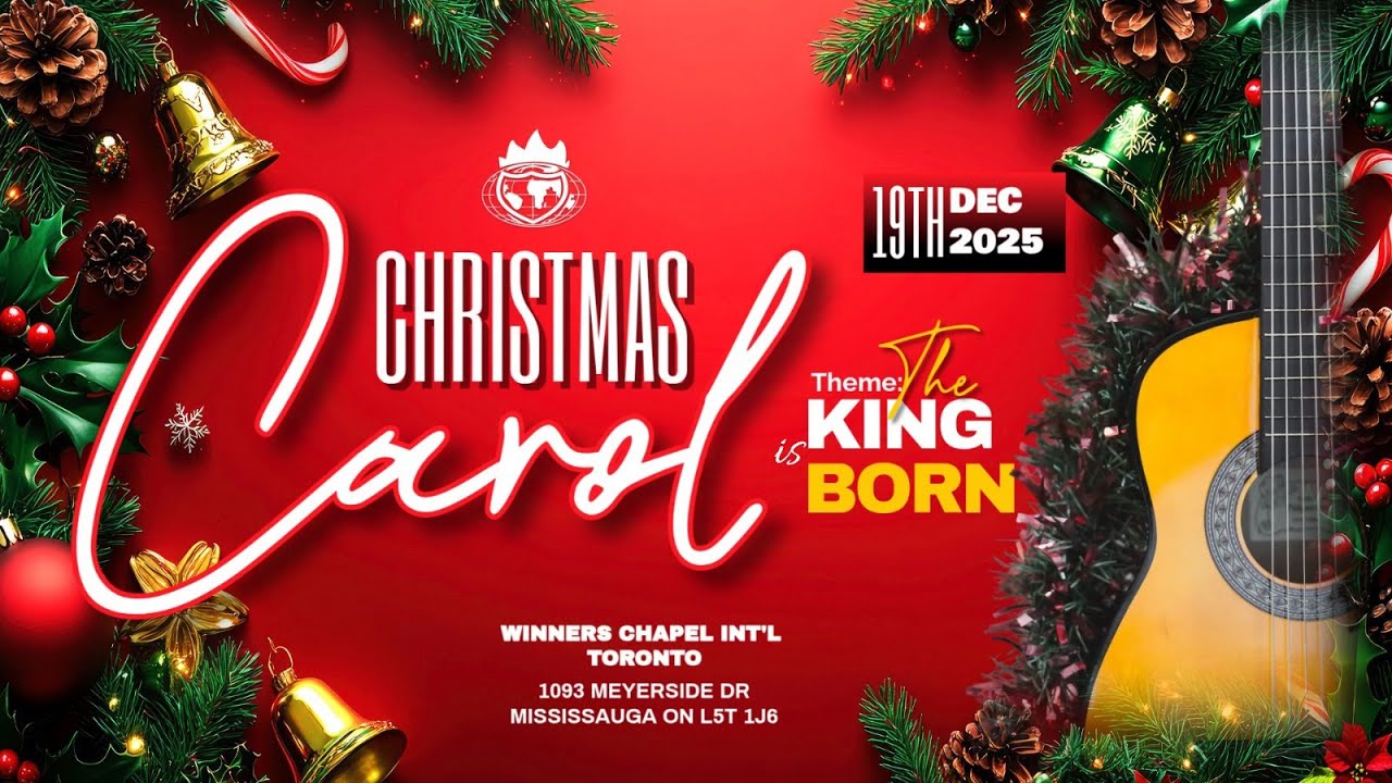WCITO LIVE🔴: 2025 Christmas Carol Night - “The King is Born”  || December 19th, 2025.