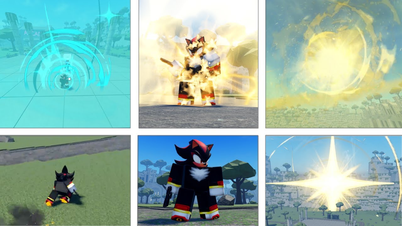 Shadow The Hedgehog Showcase (W.I.P) | Jump Showdown Skill Builder