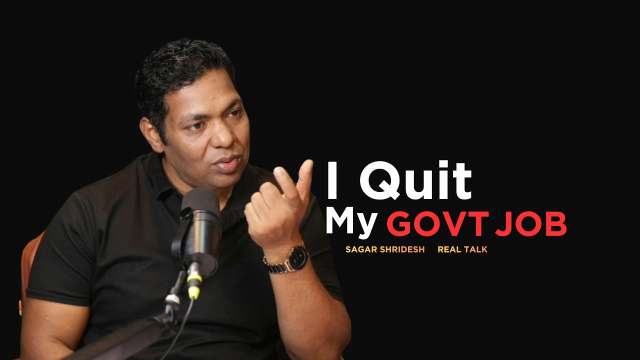 From Government Officer To A Podcaster - My Real Journey | Sagar Shridesh | With Nawdeep