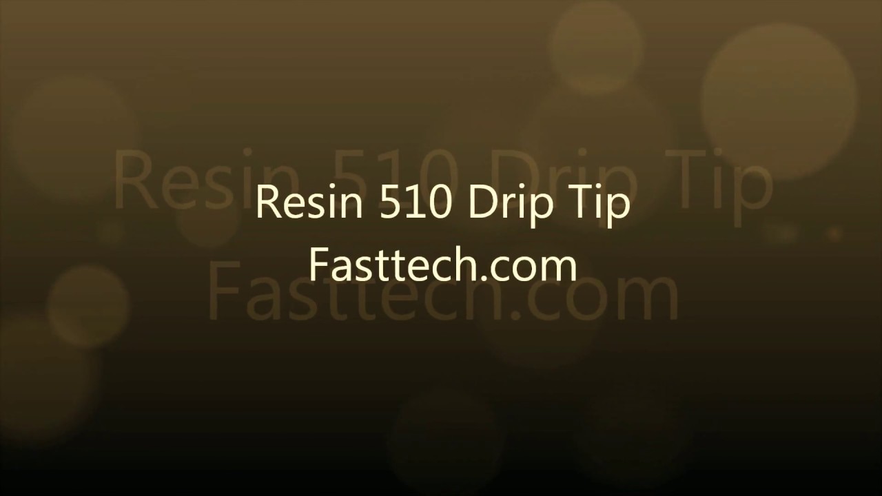 Resin 510 Drip Tip из магазина Fasttech.com