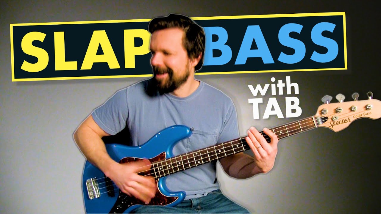 Slap Bass Workout with a Talking Heads Riff (3 Levels for Beginners)