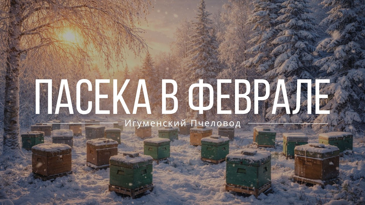 Пасека, февраль.