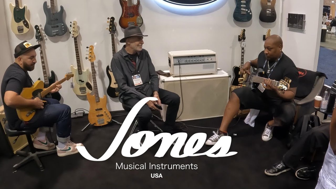 Jones Musical Instruments Booth: NAMM Show 2025 #nammshow