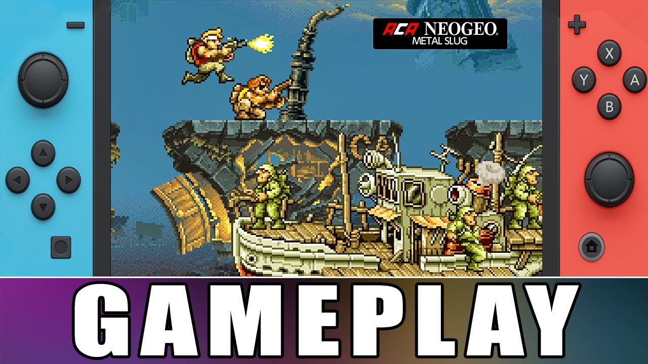 ACA NEOGEO METAL SLUG - Nintendo Switch Gameplay