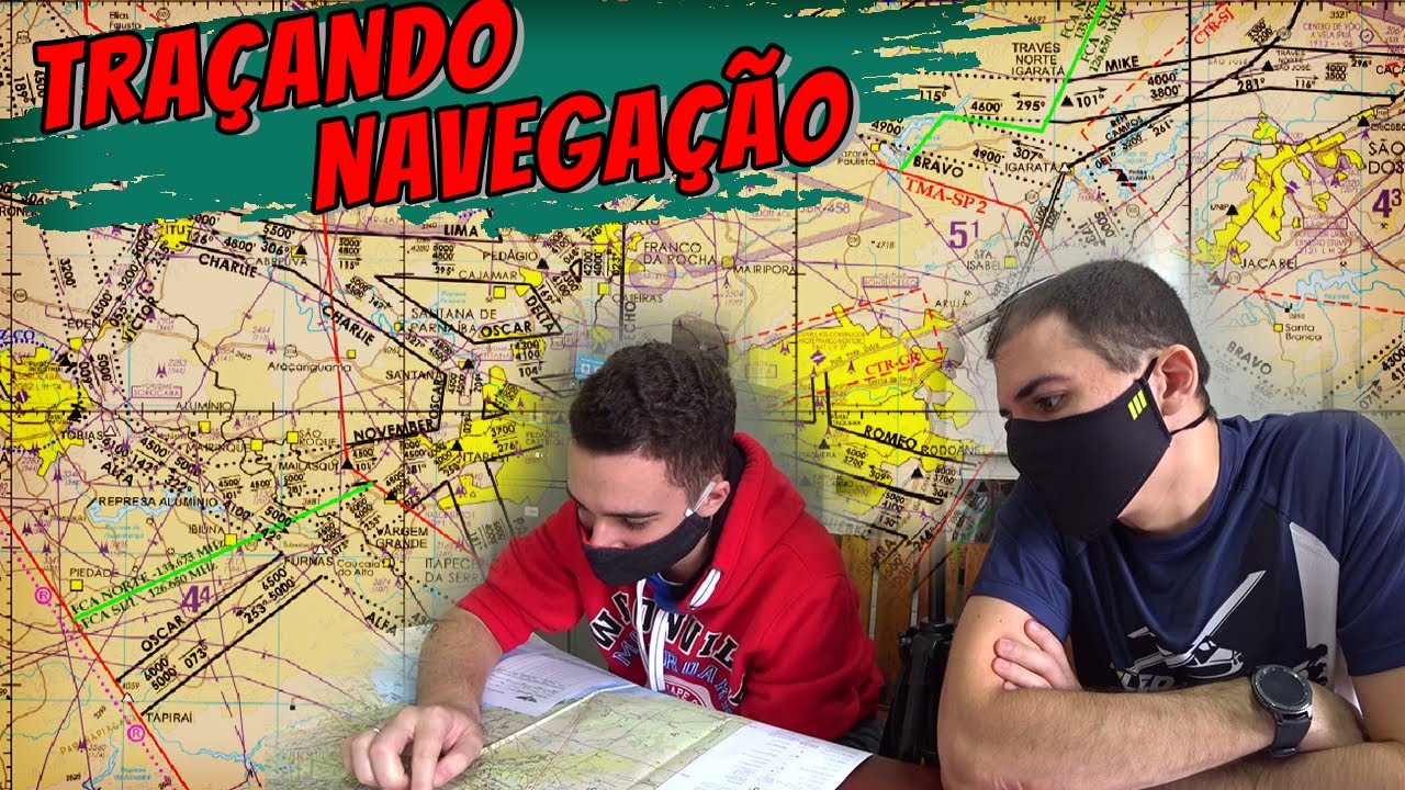 [MEGA AULA] Como traçar uma navegação VFR