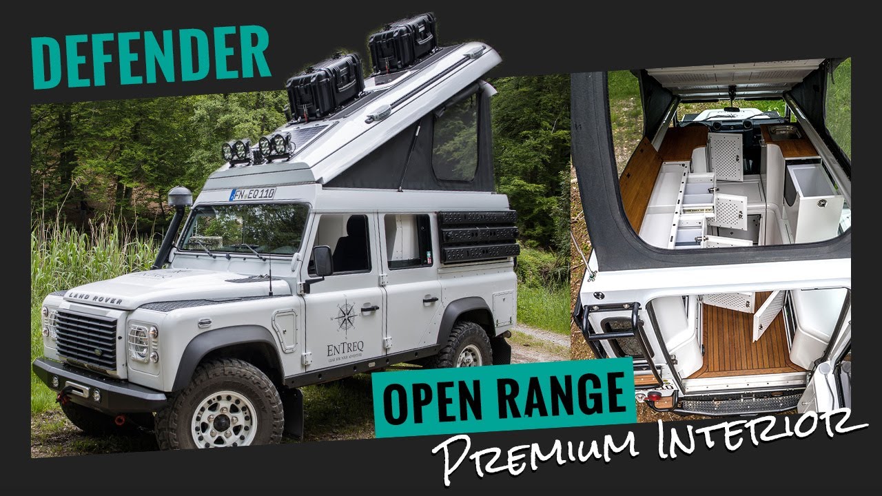 Land Rover Defender: Overland Edition «Open Range». Сделано вручную в Германии.