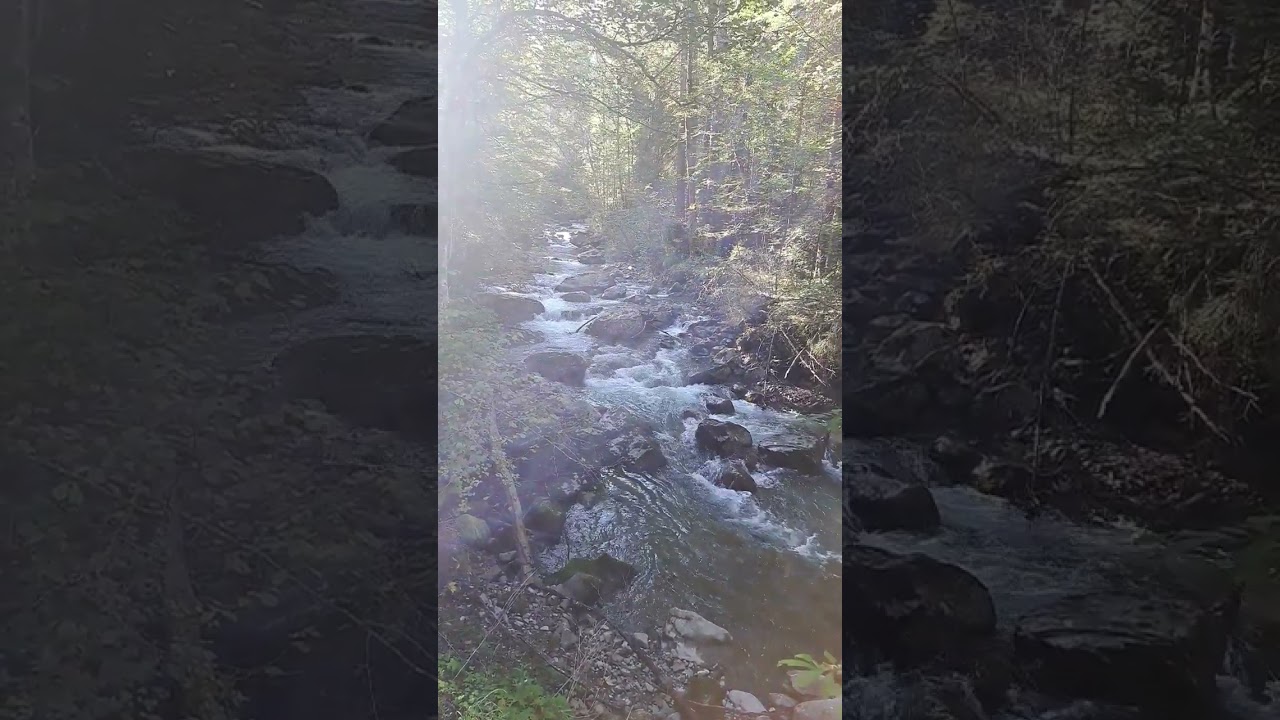 Morzine France Dranse River October 7, 2025