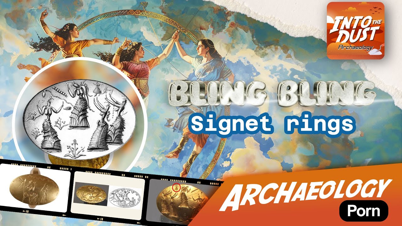Archaeology Porn: Exploring Ancient Greek Artifacts - The Enigmatic Gold Signet Rings