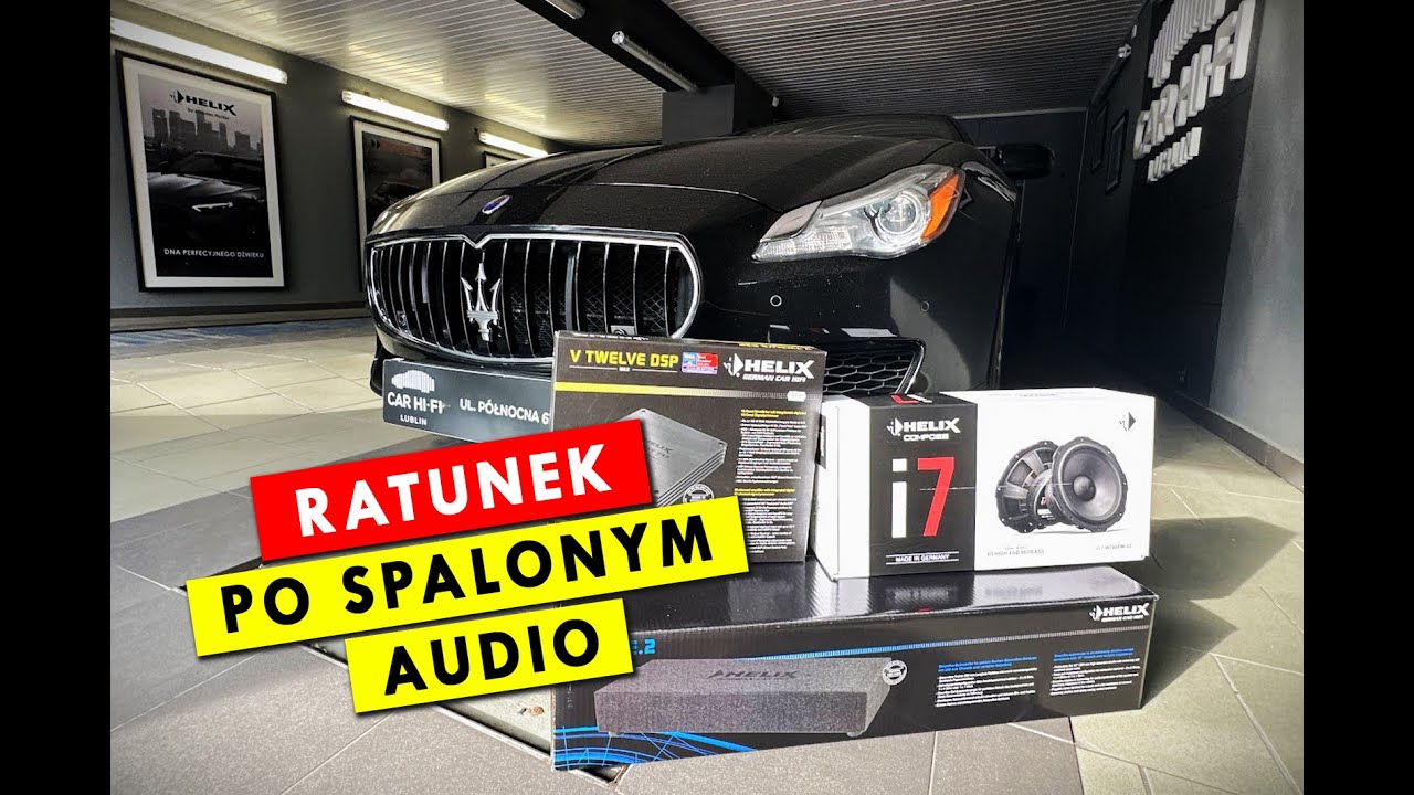 USZKODZONY SYSTEM AUDIO W MASERATI- CO DALEJ?!