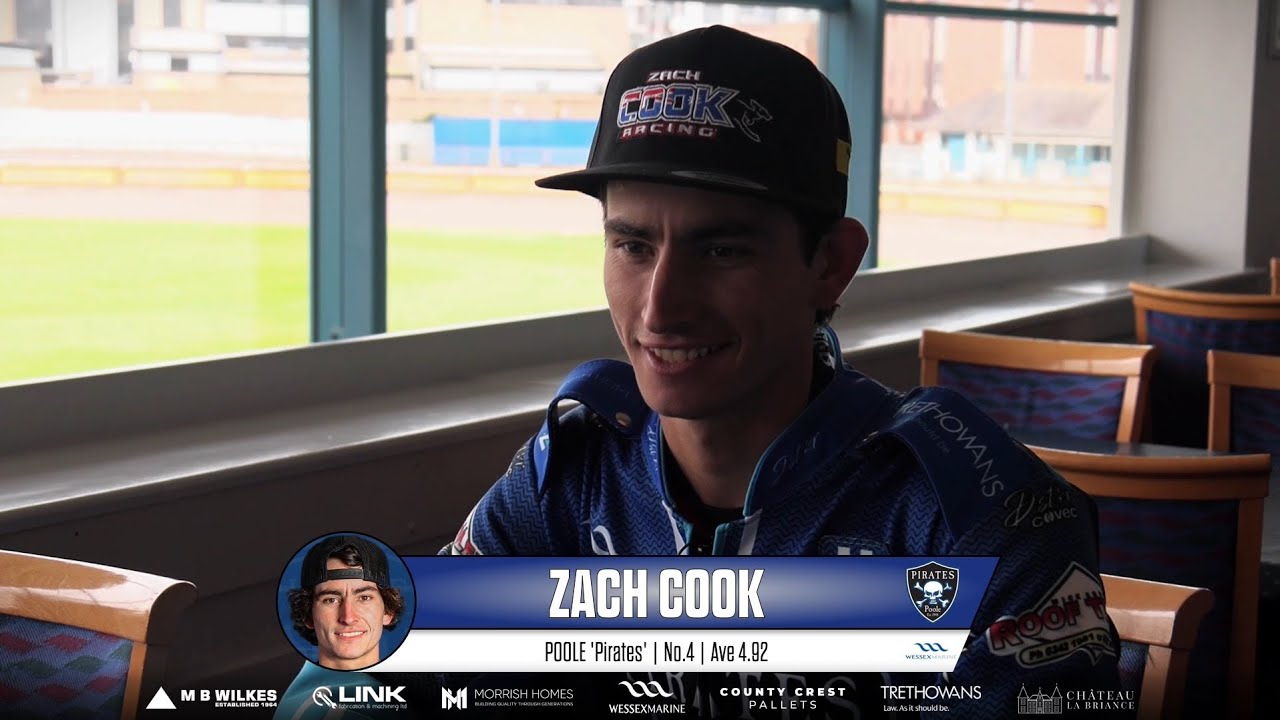 Zach Cook Press Day Interview | POOLE PIRATES SPEEDWAY 2023