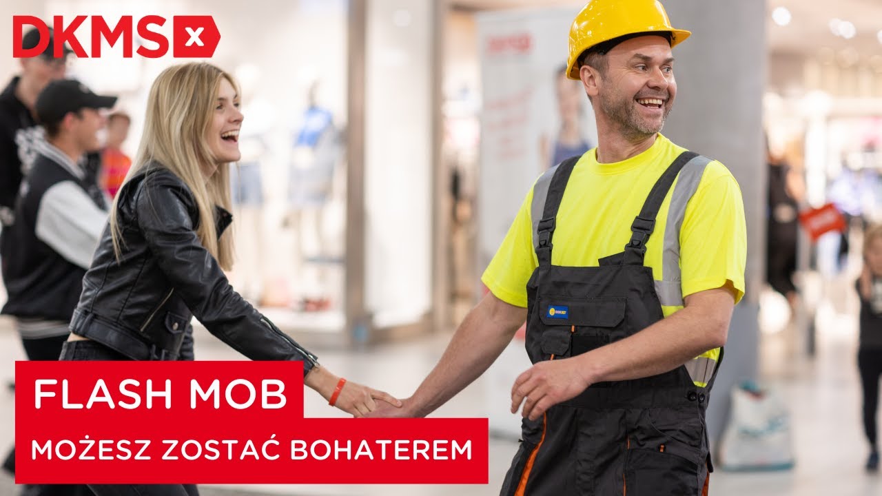 Flash Mob – Możesz zostać bohaterem I Fundacja DKMS