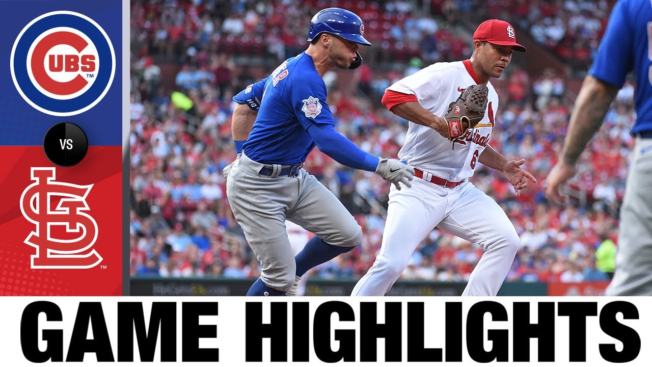 Cubs vs. Cardinals Game 2 Highlights (8/4/22) | MLB Highlights