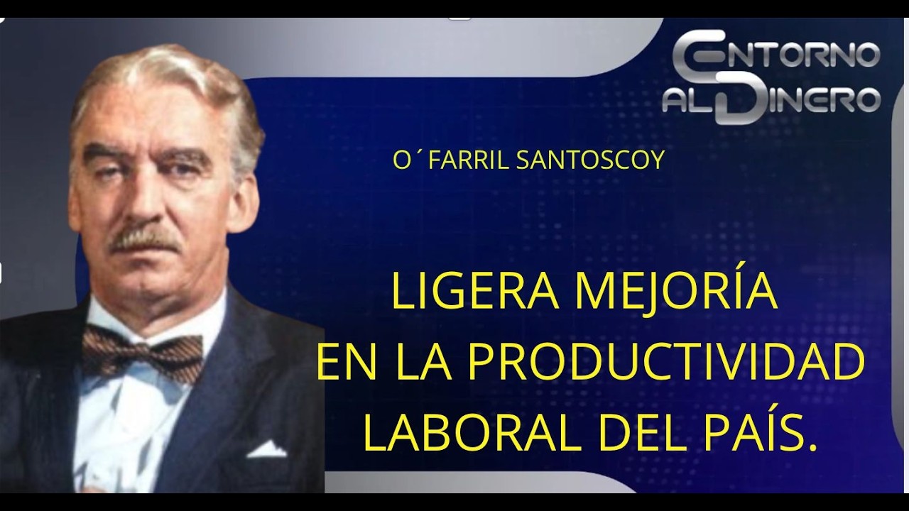 ERNESTO OFARRIL  EXPLICA  que indicadores recientes señalan que la productividad laboral tuvo una