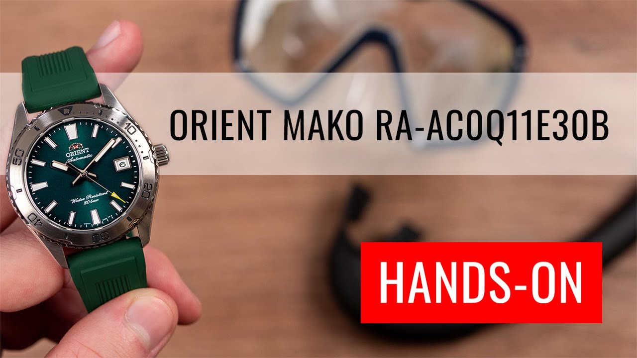 HANDS-ON: Orient Sports Mako 40 Automatic RA-AC0Q11E30B