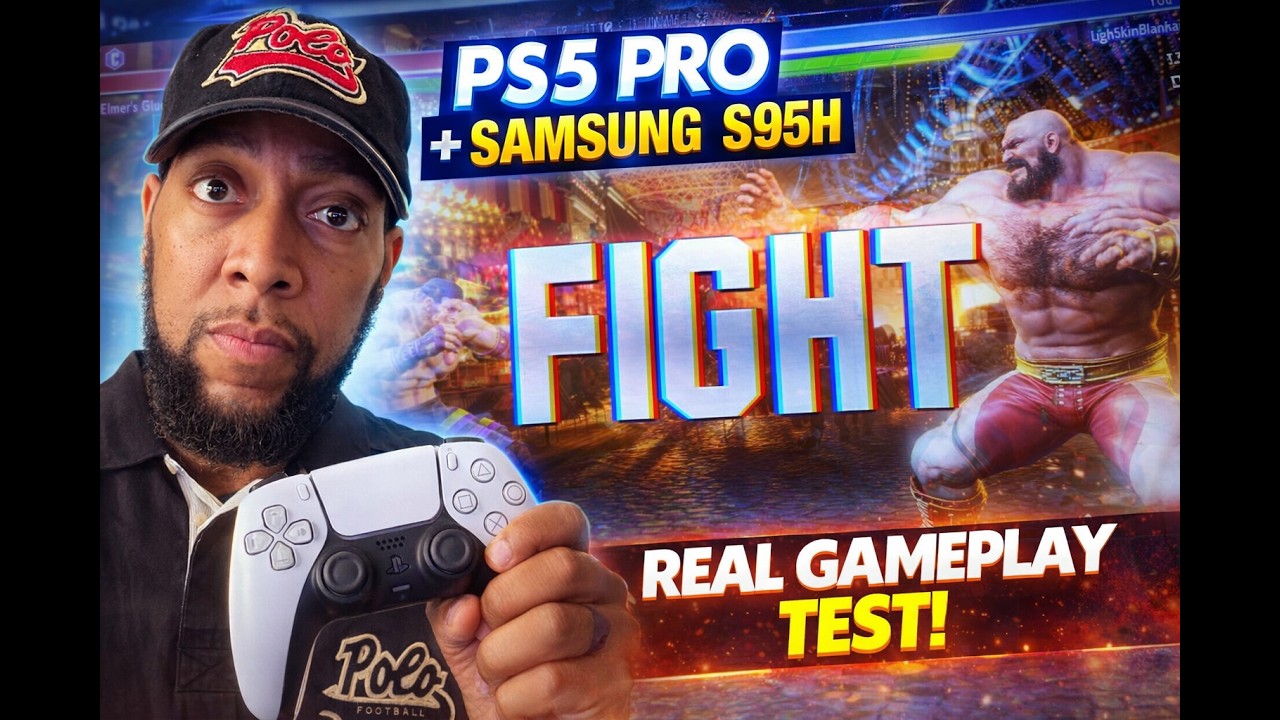 Samsung S95H Gaming Review on PS5 Pro, Real Gameplay Across Multiple Titles
