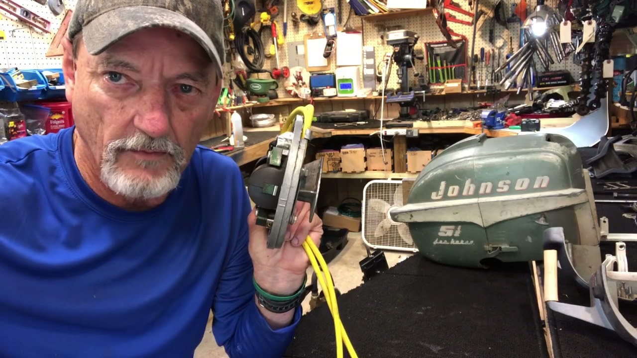 Johnson 5.5 HP Carburetor Idle Speed Tuning