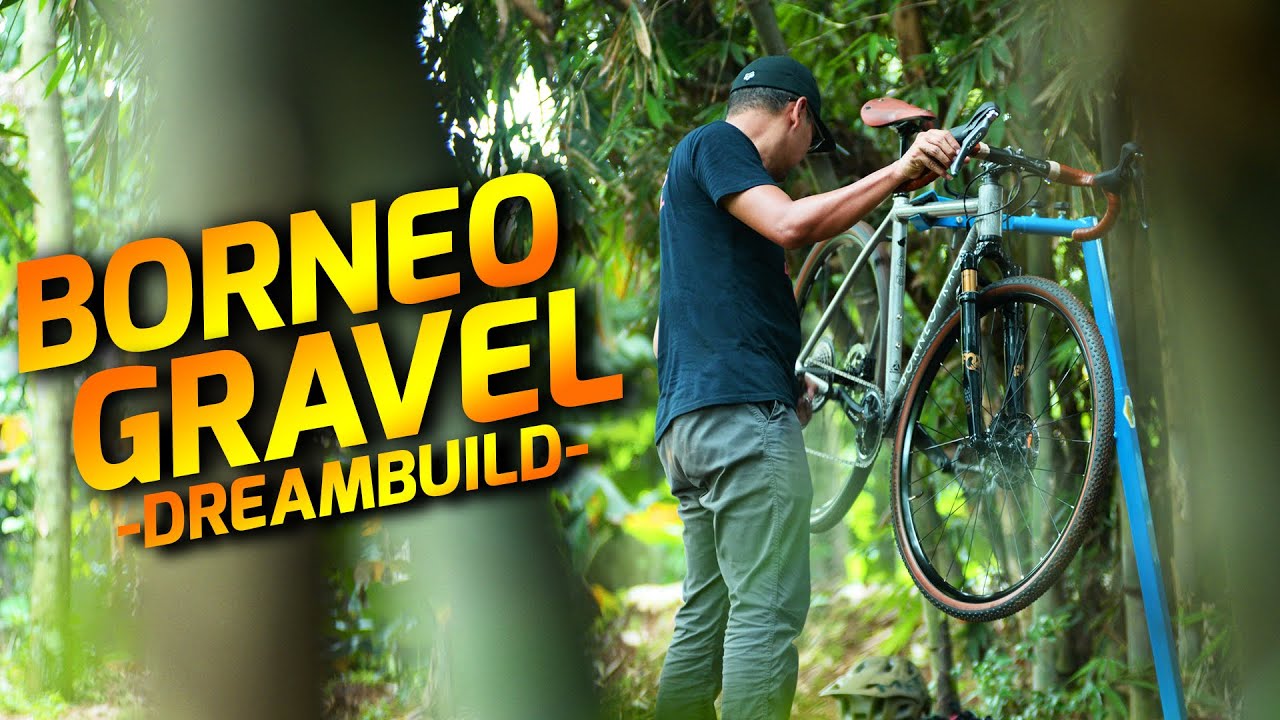 DREAM BUILD SEPEDA GRAVEL BORNEO TRACK // BISA PAKE SUSPENSI??