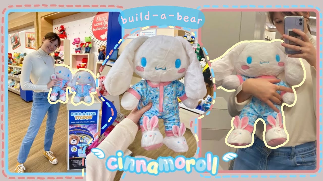 𖦹♡︎build a bear cinnamoroll!♡︎𖦹