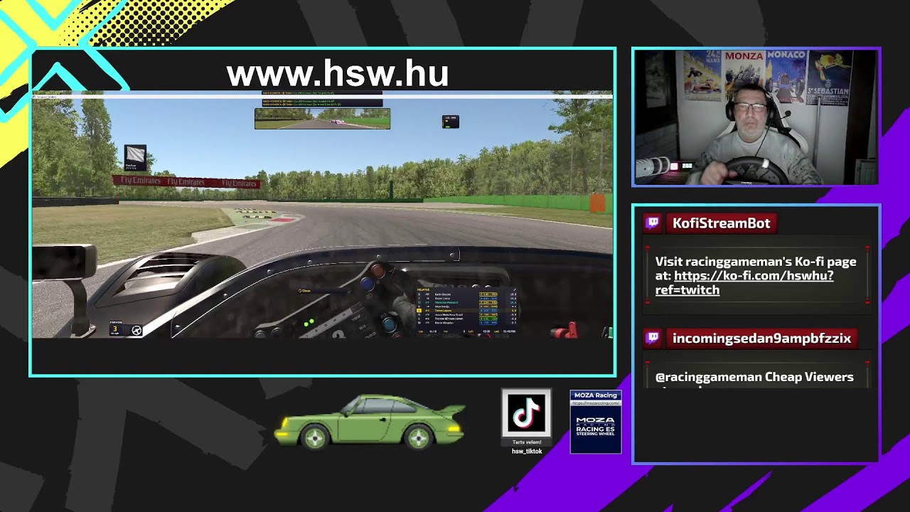 HSW Simracing LIVE Channel!