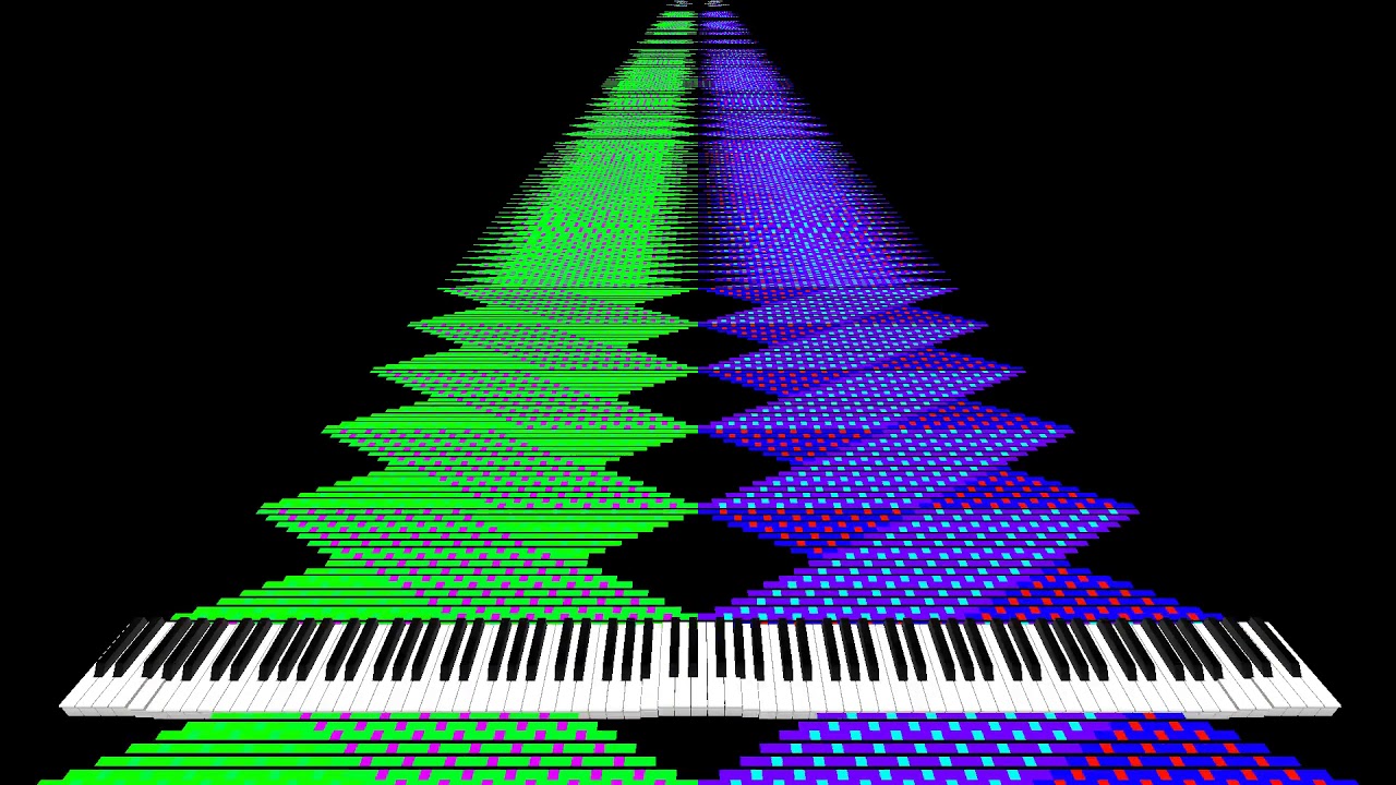 [Black MIDI] Tetris Blocks Arts