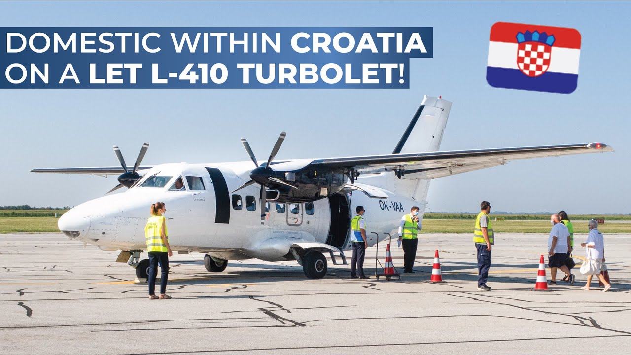 TRIPREPORT | Trade Air (ECONOMY) | Let L-410 Turbolet | Zagreb - Osijek