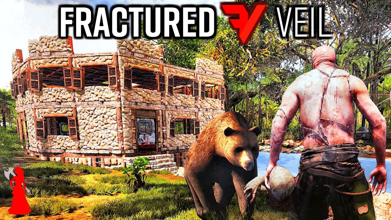 *Early look* Epic Streamer Build Off In This New Survival Game! | Fractured Veil | MMO Gameplay