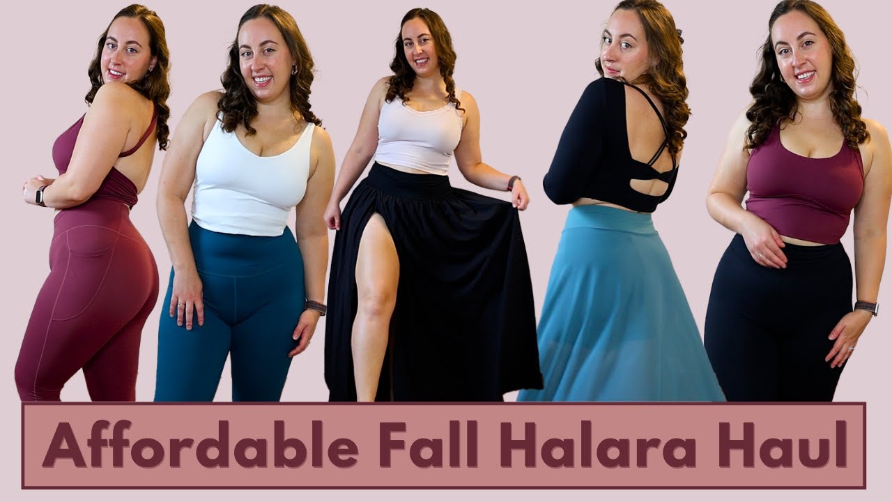 Affordable Fall Halara Haul | Perfect Leggings Under $30, Skirts, and More!