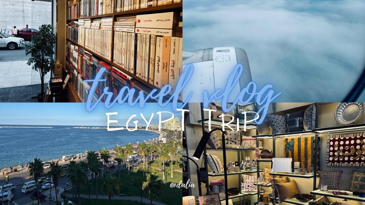 walking slowly through Egypt