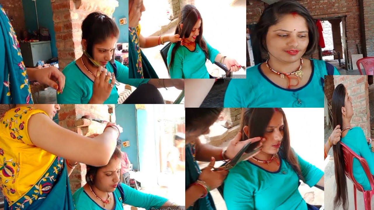 How To Hair Cuttting💗