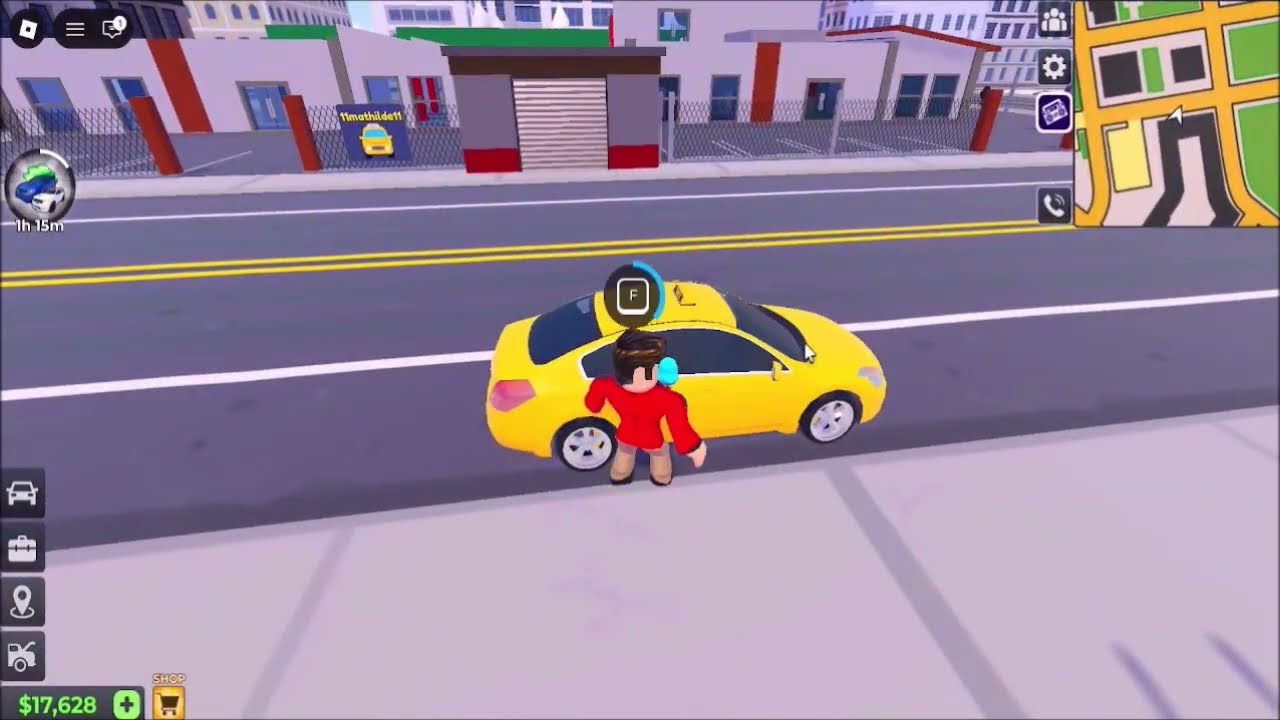 Let's Play Roblox: Taxi Boss part 1