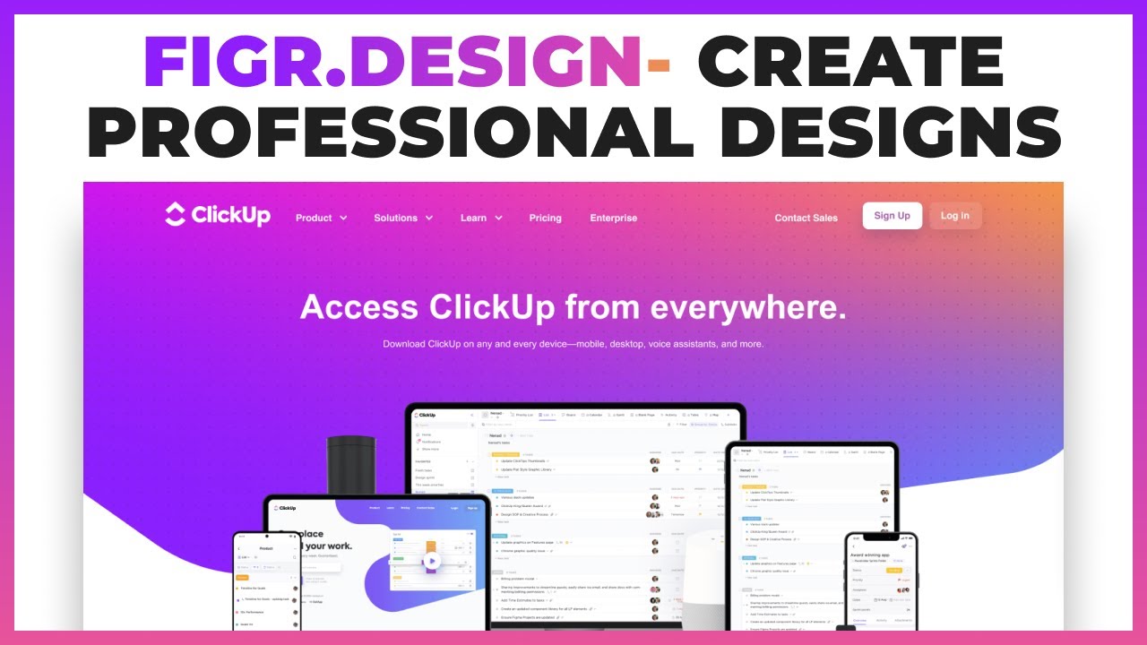 Figr.Design: Learn How to Create Beautiful and Professional Designs #figma