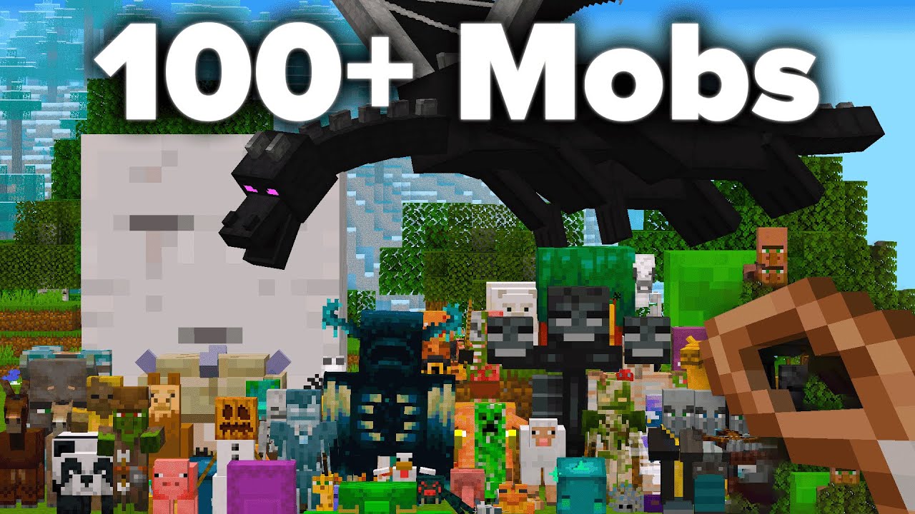 I Trapped Every Minecraft Mob in 24 Hours!