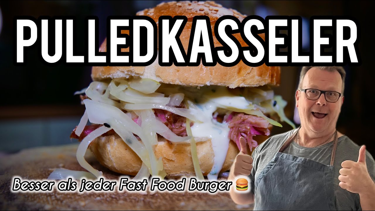 Pulled Kasseler aus dem Dutch Oven – zart, saftig & voller Geschmack! 🍖 🔥