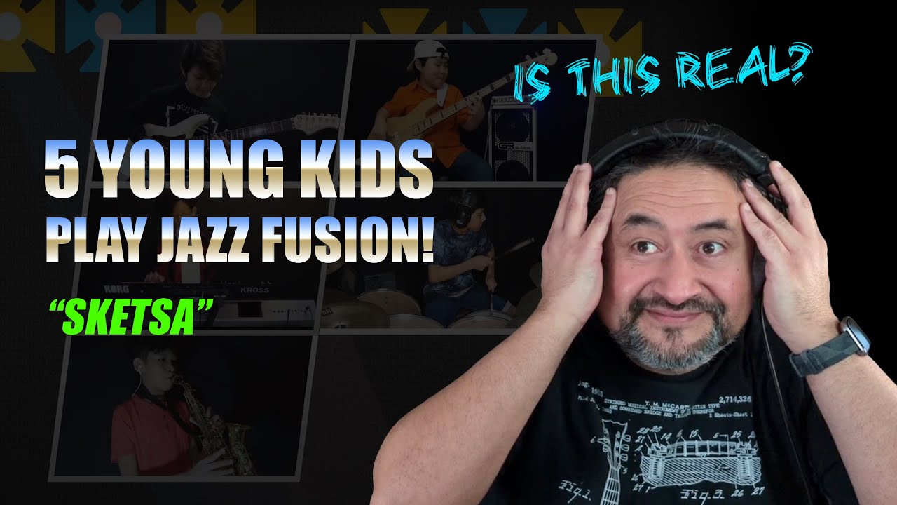 5 Kids From Indonesia Play Jazz Fusion: Sketsa | An Old Musician Reacts!