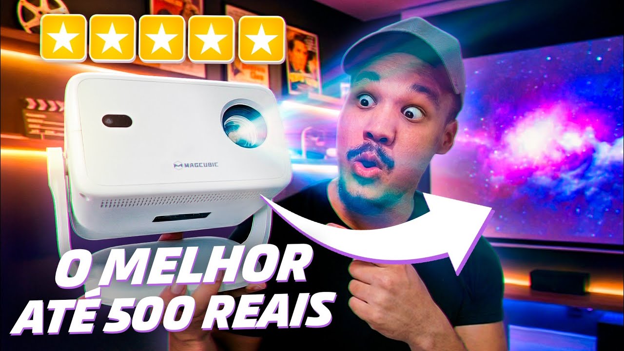 MELHOR PROJETOR ATÉ 600 REAIS - MAGCUBIC L018