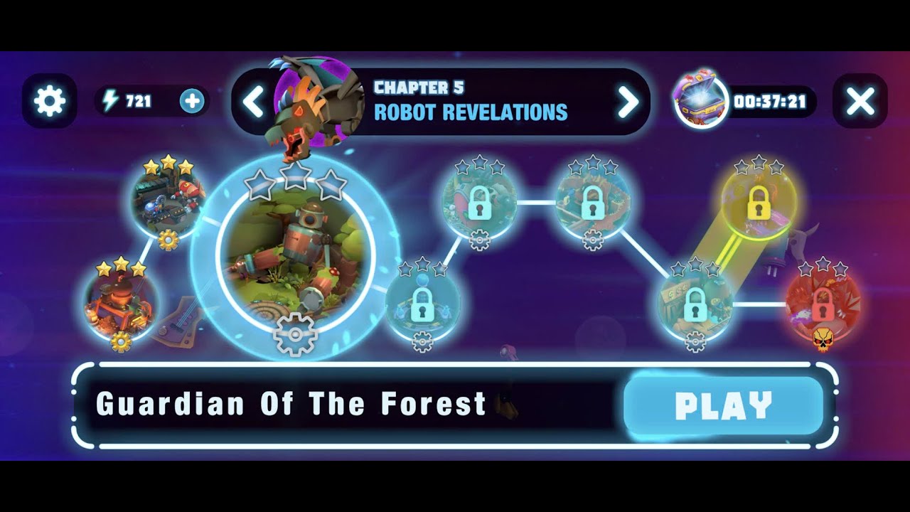Tiny Robots Portal Escape: Chapter 5 Guardian Of The Forest