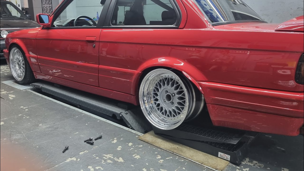 BMW e30 Felgen Probe RS SRR Hardware wheels