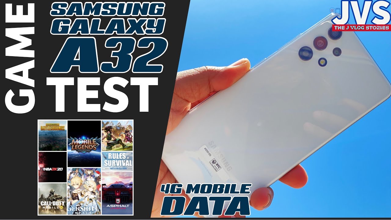 Samsung Galaxy A32 Game Test Using 4G Mobile Data - Filipino | Mediatek Helio G80 | 8GB 128GB |